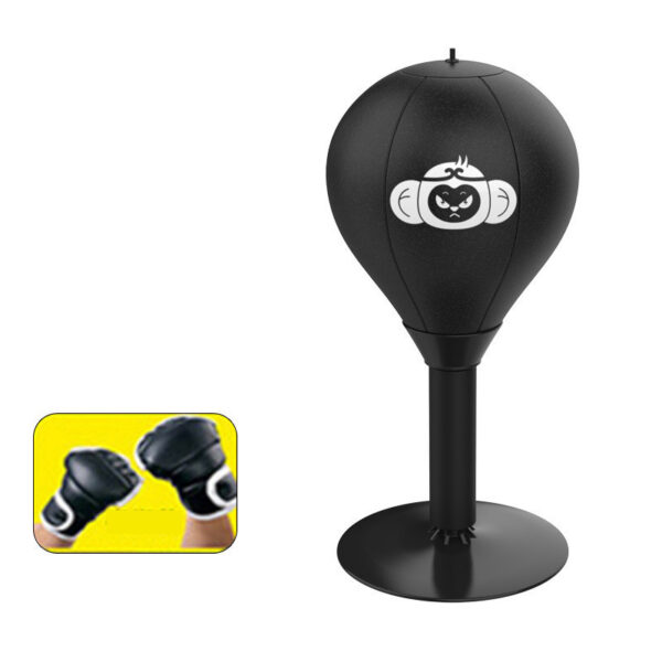 Boxing Speed Ball Tabletop Reaction Target Sandbags Kids Suction Cup Boxing Reflex Ball Kickboxing Training Equipment - Image 3