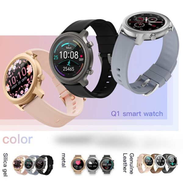 Round Watch Bluetooth Call Sports Waterproof Blood Pressure Blood Oxygen Multi-dial - Image 8