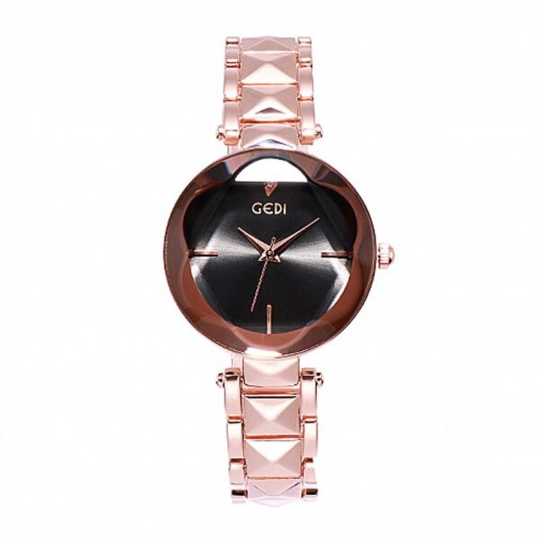 New Women's Fashion Personalized Trend Atmosphere Watch Steel Belt Women's Watch - Image 3