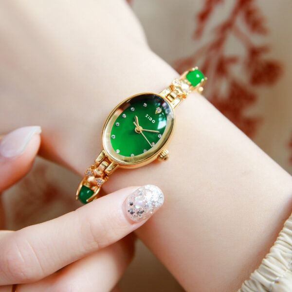 Simple Fashion Temperament Entry Lux Quartz Diamond Waterproof Women's Wrist Watch - Image 7