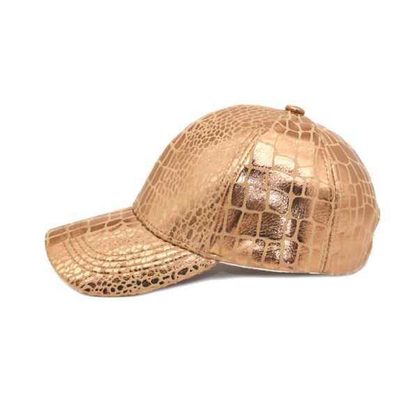 Imitation Crocodile Leather Baseball Cap European And American Fashion & Trend Men And Women - Image 5