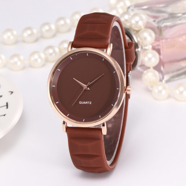 Men's And Women's Jelly Casual Silicone Watches - Image 4