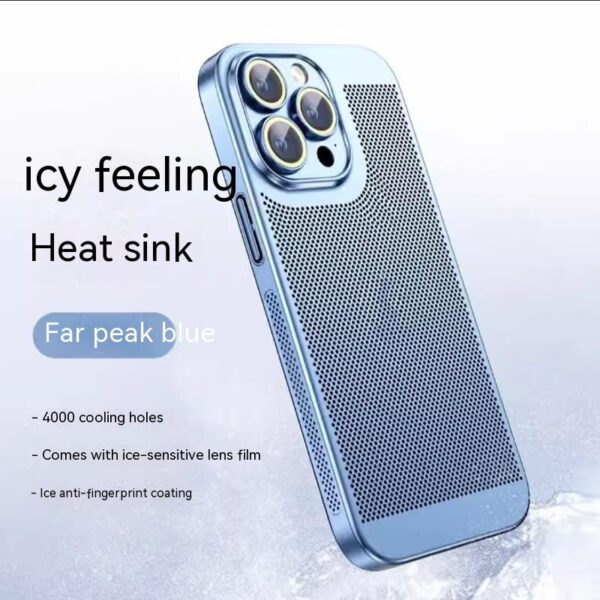 Fashion Simple Electroplating Heat Dissipation Phone Case - Image 6