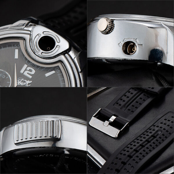 Creative Watch Gas Lighters Metal Multi-purpose Personalized Gas Electronic Flame Lighter Watch Lighter - Image 2