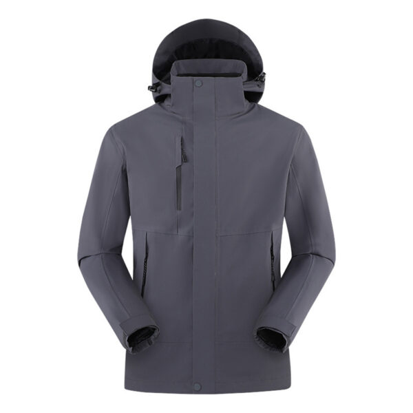 Full Heat Seal Shell Jacket Three-in-one Windproof Outdoor - Image 6