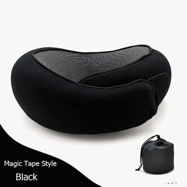 Travel Neck Pillow Non-Deformed Airplane Pillow Travel Neck Cushion Durable U-Shaped Travel Memory Cotton Nap Neck Pillow - Image 6