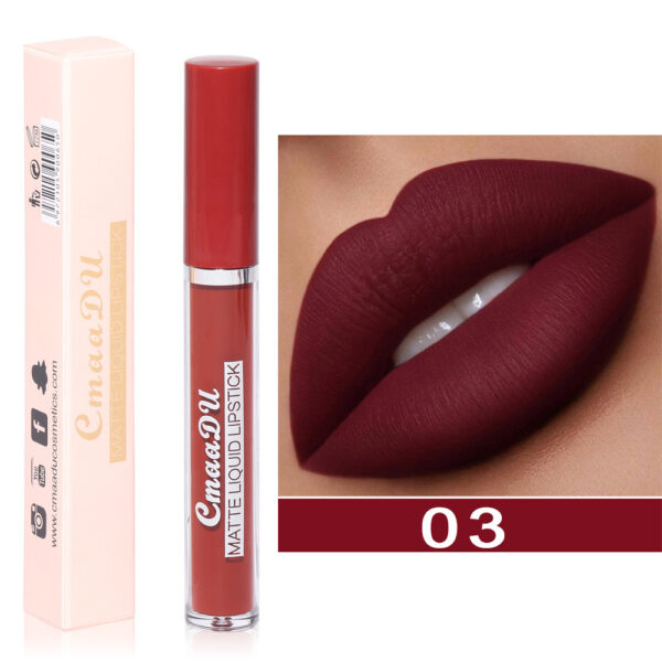 Non-stick Cup Long Lasting Waterproof Liquid Lip Gloss - Image 5