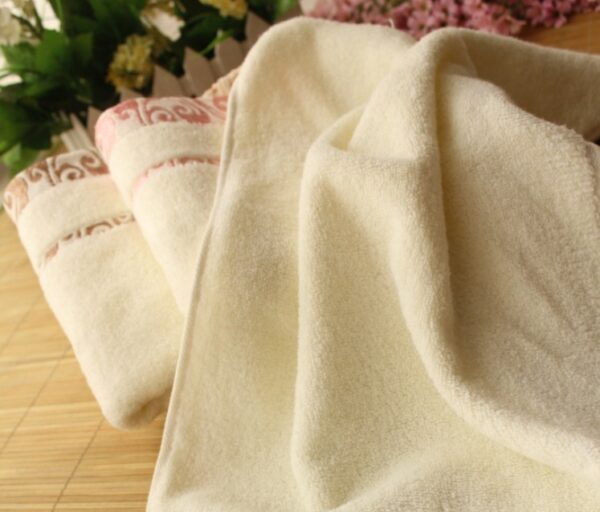 High quality pure cotton crepe-free jacquard Xiangyun thickening face towel - Image 7