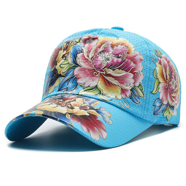 Hat Printing Men's And Women's Same Style Baseball Cap Sun Hat Peaked Cap - Image 3