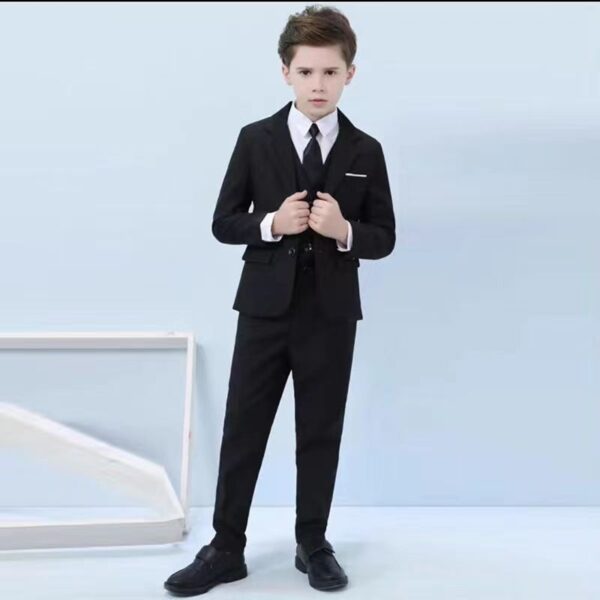 Children's Minimalist And Versatile Casual Suit Set - Image 6