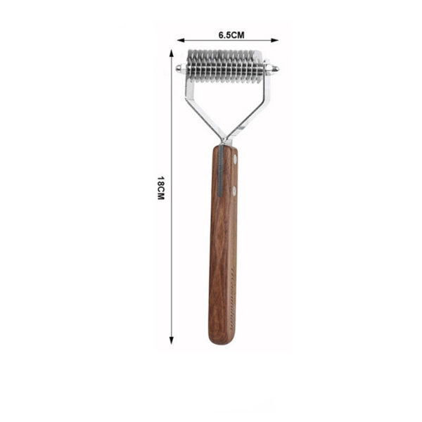 Pet Comb Solid Wood Antique To Remove Floating Hair - Image 4