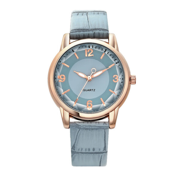 Women's Two-tone Dial Belt Quartz Watch - Image 2