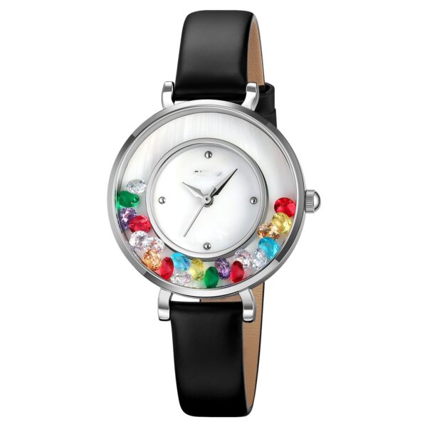 Elegant Gemstone Ball Exquisite Women's Watch - Image 4