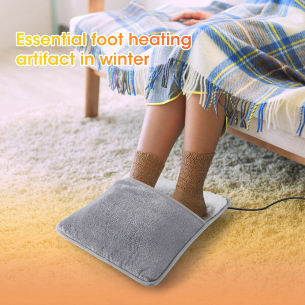 Flannel USB Plug In Foot Warmth Home Smart - Image 10