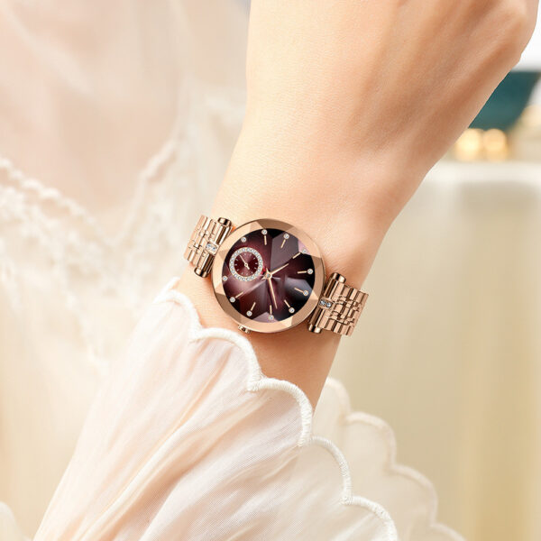 Fashion Women's Steel Strap Wrist Watch - Image 3