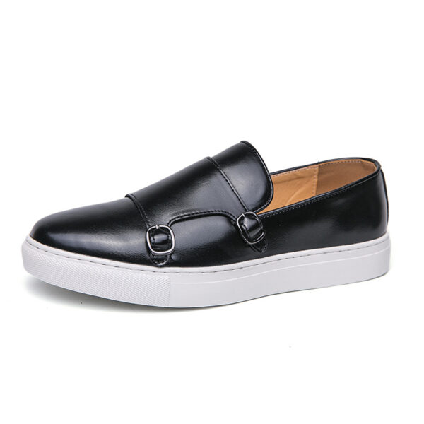 Fashion Loafers Men's Business Casual Slip-on Flats Shoes - Image 7