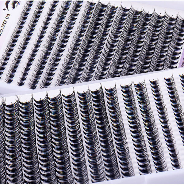 Segmented Natural Thick Individual False Eyelash False Eyelashes - Image 8