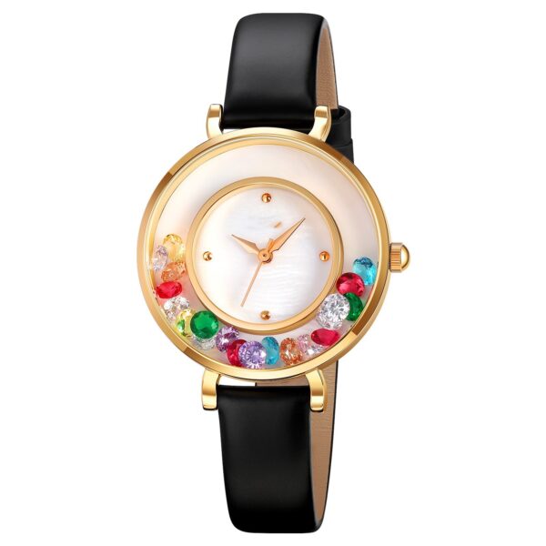 Elegant Gemstone Ball Exquisite Women's Watch - Image 6