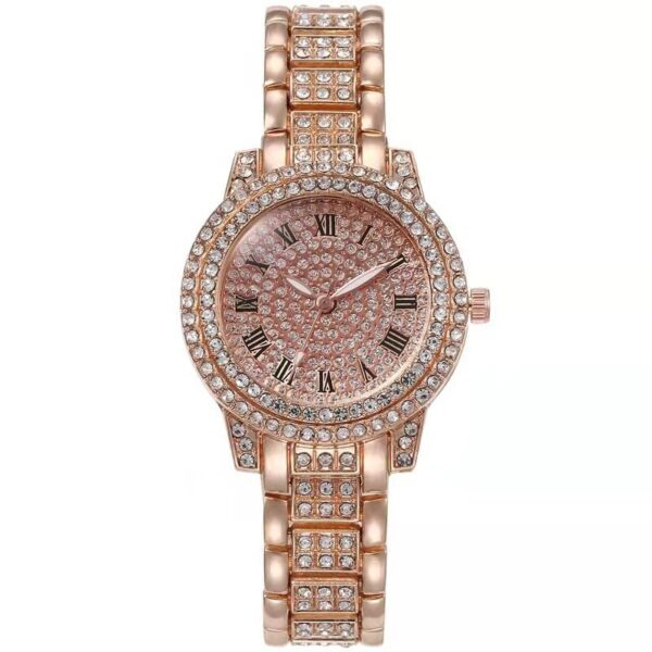 Diamond-encrusted Casual Fashion Women's Watch - Image 3