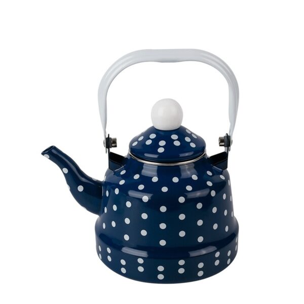 Enamel 5L Teapot Enamel Pot Enamel Pot Kettle For Induction Cooker - Image 5