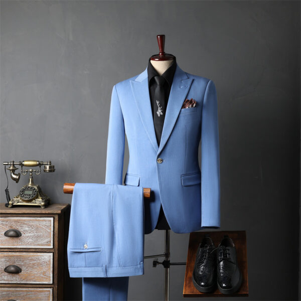 Bridegroom Wedding Suit Jacket Casual Clothing - Image 8