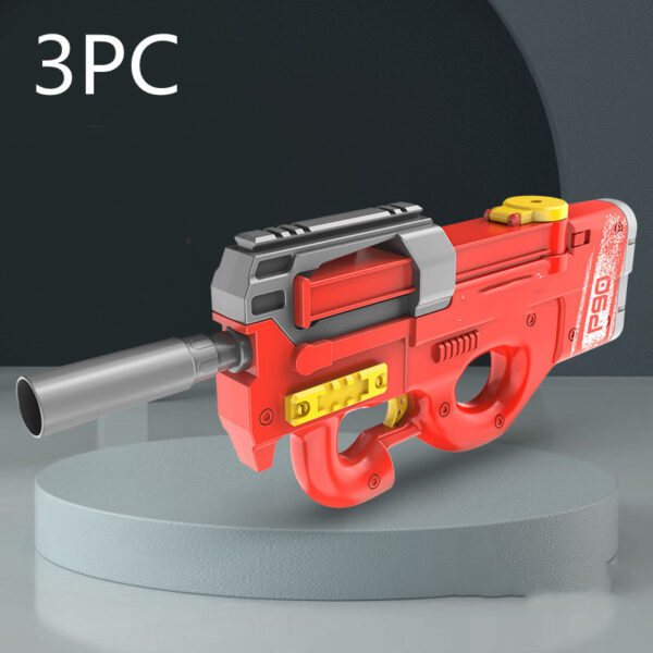 New P90 Electric Water Gun High-Tech Kids Toys Outdoor Beach Pool Large Capacity Summer Gel Blasting Water Gun For Adults - Image 8