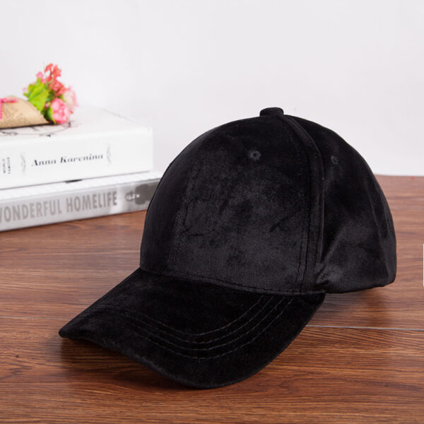 Hugh Hip Hop Hat Youth Outdoor Velvet Baseball Cap - Image 3