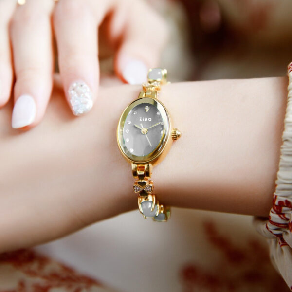 Simple Fashion Temperament Entry Lux Quartz Diamond Waterproof Women's Wrist Watch - Image 8