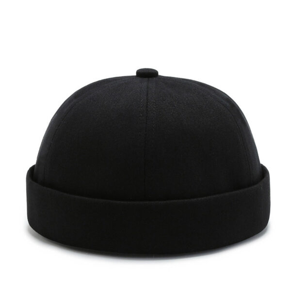 Skullcap Summer Hat Men's Autumn Brimless Cotton-padded Cap - Image 3