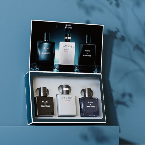 Floral Tone Men's Perfume Kit Three-piece Set - Image 2