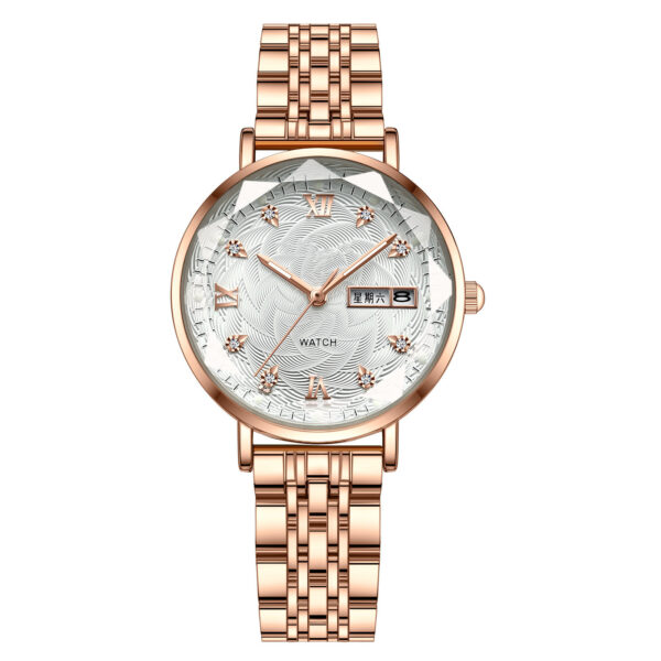 Women's Fashion Simple Waterproof Luminous Quartz Watch - Image 4