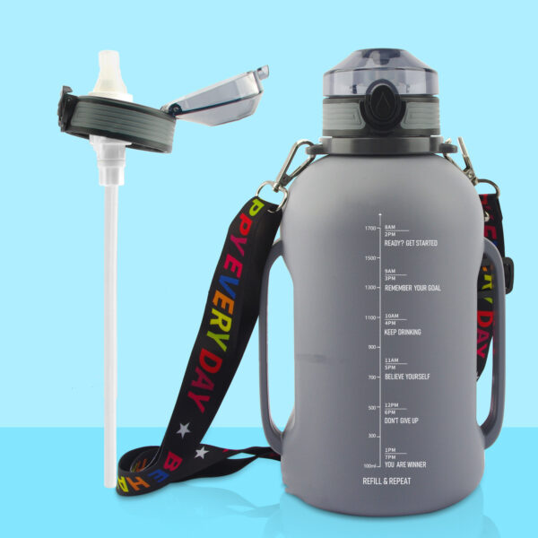 Large Capacity Water Cup Fitness Portable Roll Cup Food Grade Silicone Belly Cup Folding Outdoor Sports Water Bottle - Image 9