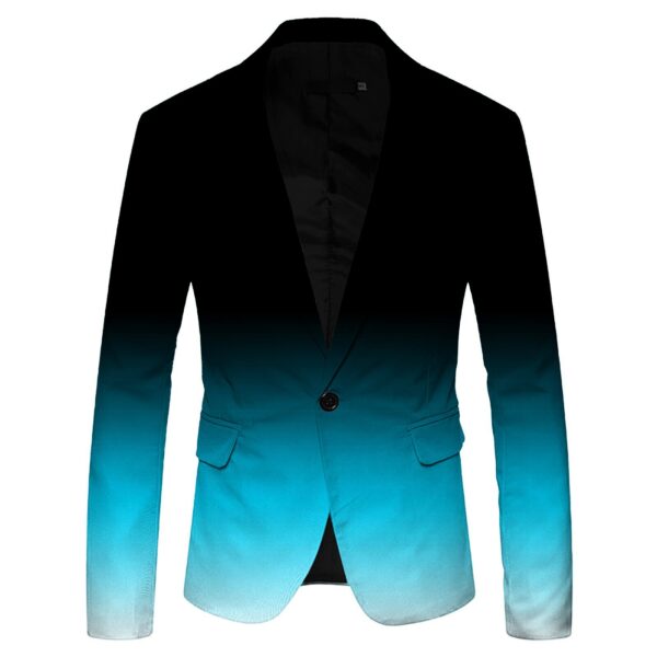 Men's New Fashion Casual Suit Jacket - Image 4