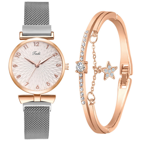 Fashion Mesh Strap Ladies Quartz Watch