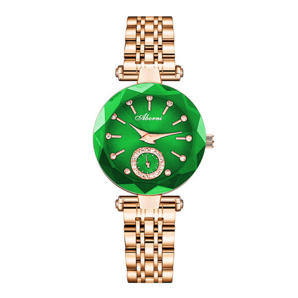 Women's Fashion Simple Cut Quartz Watch - Image 4