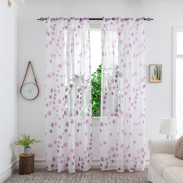 Mesh Curtains Bedroom Light Transmission Decorative Curtain - Image 5