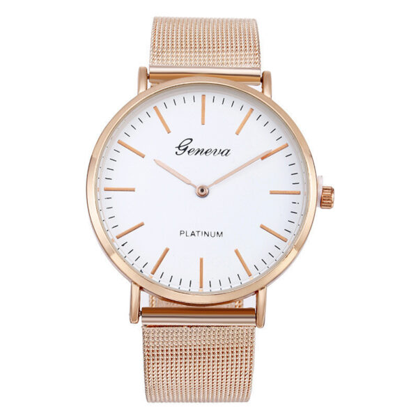 Fashion Steel Band Mesh Band Quartz Watch - Image 5