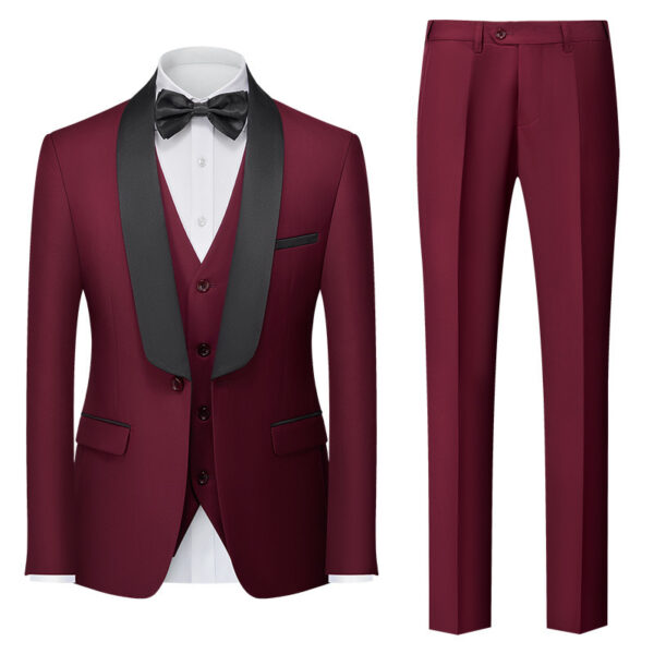 New Men's Three-piece Suit - Image 8