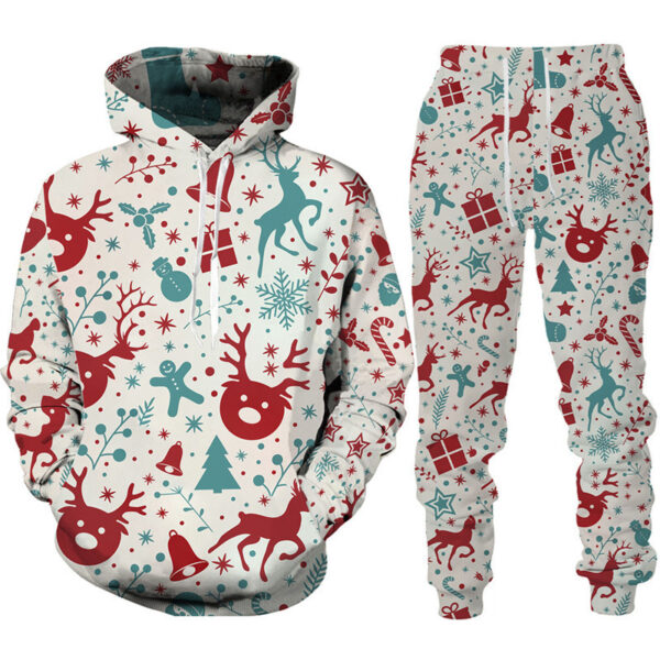 Christmas Series Hooded Sweatshirt And Sweatpants - Image 6