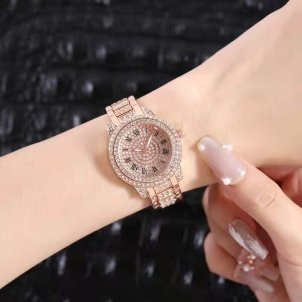 Diamond-encrusted Casual Fashion Women's Watch - Image 4