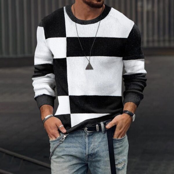 For Men 3D Pullover Casual Tops Long Sleeve T-Shirts - Image 4