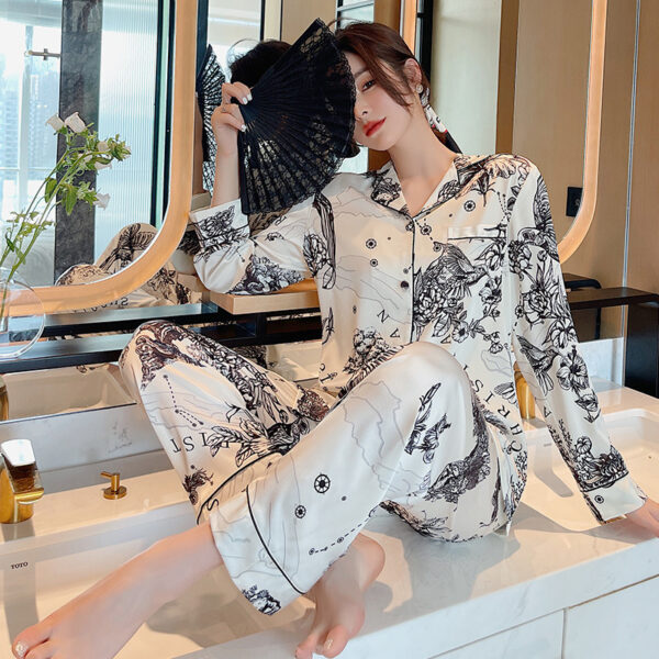 Men's And Women's Fashion Casual Pajamas Set - Image 7