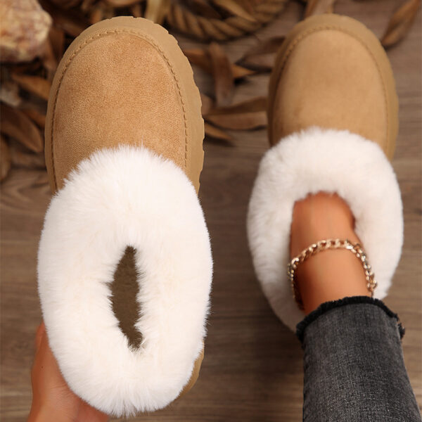 Women's Winter Indoor And Outdoor Home Cotton Boots - Image 6