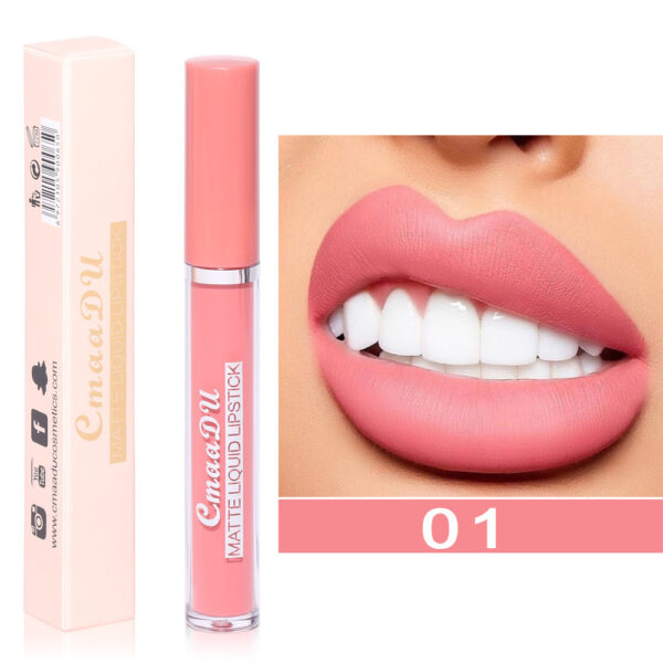 Non-stick Cup Long Lasting Waterproof Liquid Lip Gloss - Image 2