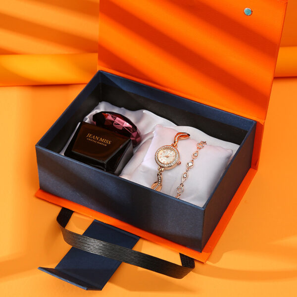 Hand Gift Set Watch Lipstick Perfume Gift Box - Image 4