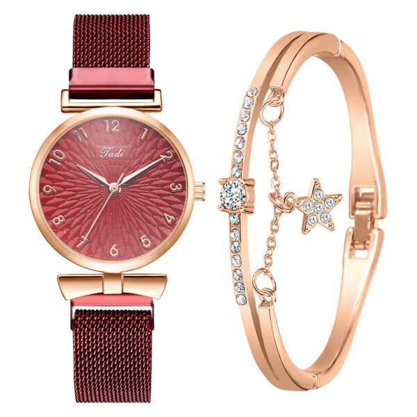 Fashion Mesh Strap Ladies Quartz Watch - Image 9