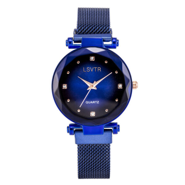 Women's Starry Quartz Lazy Magnet Strap Iron-absorbing Watch - Image 3