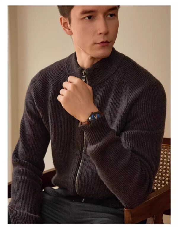 Men's High-end Leisure Warm Sweater - Image 3