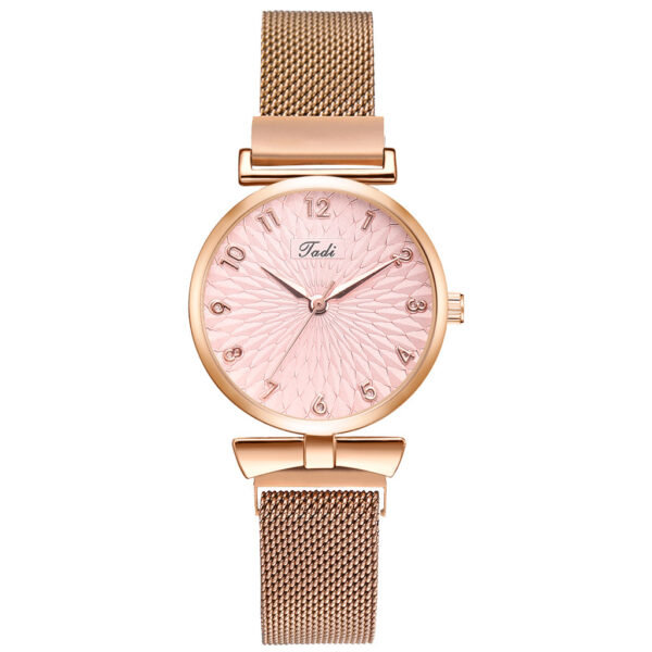 Fashion Mesh Strap Ladies Quartz Watch - Image 2