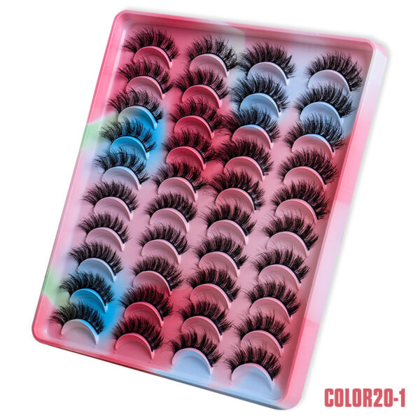 Multi-layer Three-dimensional Artificial Mink Hair Eyelashes Handmade - Image 2